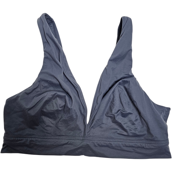 Victoria's Secret Other - Victoria's Secret Gray Plunge Bralette Unpadded Soft Large